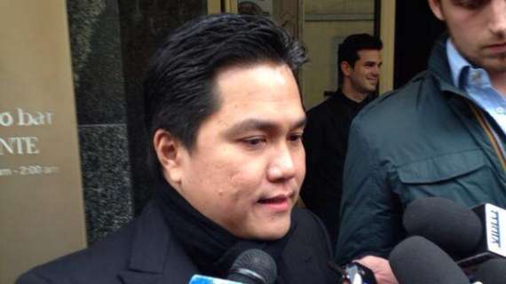 TS - Rigori? Thohir attacca con il sorriso sulle labbra