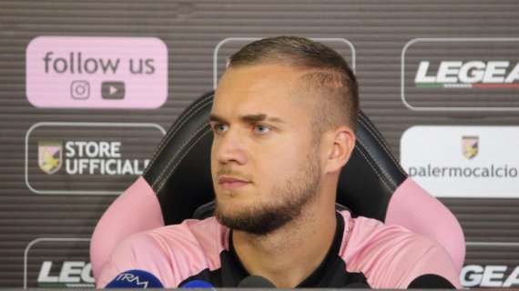 Puscas-gol, gioia Palermo al 90'. Lui commenta: "Sono contentissimo"