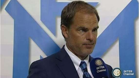 De Boer a IC: "Voglio vedere sempre questa Inter. Thohir? E' un bene avvertire questo feeling" 