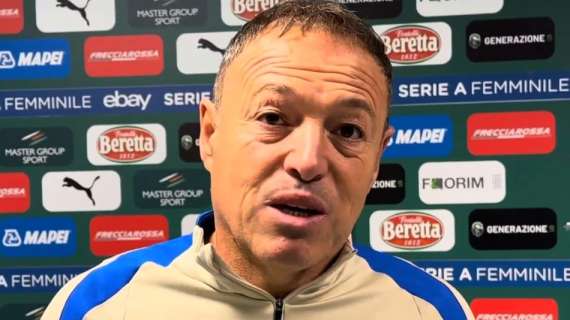 Inter Women ko, Piovani: "Sconfitta immeritata. In Coppa Italia spazio a chi ha giocato meno"