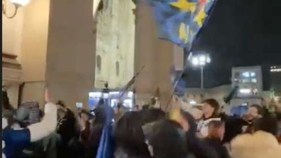 VIDEO - Al triplice fischio finale in Duomo esplode la festa