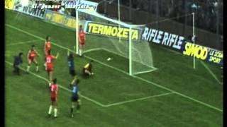 VIDEO - LA PARTITA DEL GIORNO - 16/10/1988 - Brehme abbaglia San Siro col Pisa, Diaz quasi eurogol!