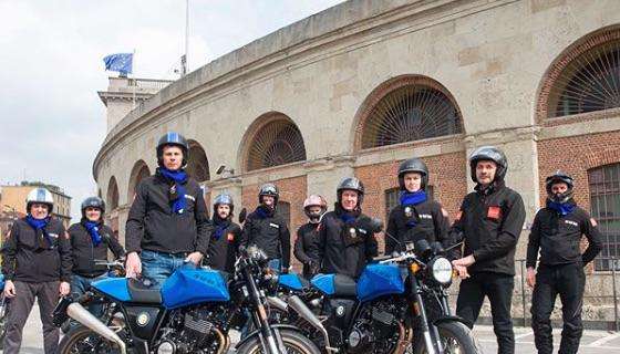 SWM festeggia i 110 anni dell'Inter con una moto speciale