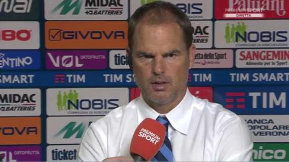 De Boer: "Delusi del ko ma miglioreremo: ha influito la condizione. Candreva..."