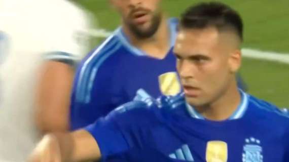 Lautaro: "Carboni ha dimostrato tutta la qualità che ha. Felice per il gesto di Messi al momento del rigore"