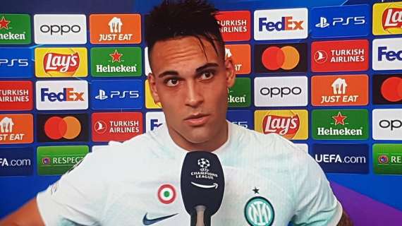 Lautaro a Prime: "Più spazio nella ripresa. Il gol di Gosens? Vi spiego come è andata"