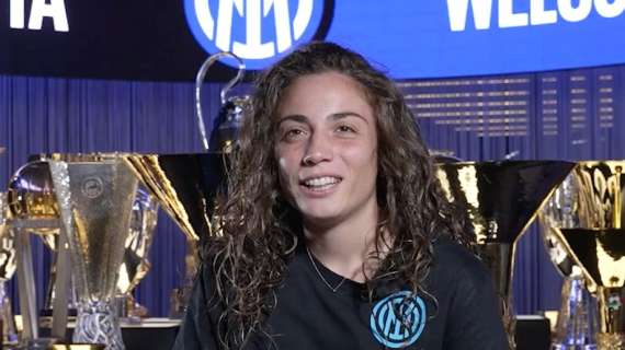 Gilonna: "L'Inter mi ha affascinata, progetto stimolante. L'obiettivo è migliorare e dare il cento per cento"