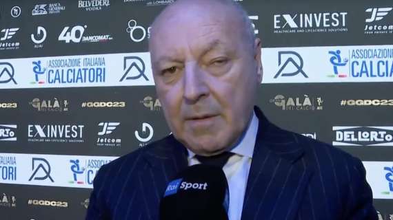 Marotta: "Vittoria di Napoli merito di Inzaghi. La squadra cresce in maturità e consapevolezza" 