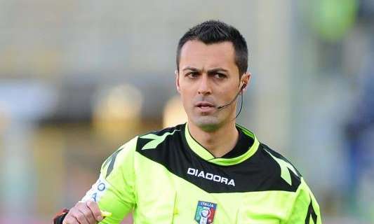 Arbitri 37esima giornata, Lazio-Inter a Di Bello