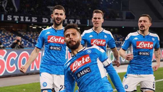 Coppa Italia, Insigne trascina il Napoli in semifinale: 1-0 alla Lazio, ora la vincente di Inter-Fiorentina