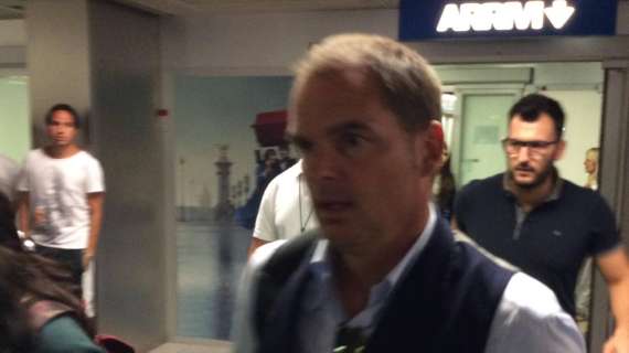 De Boer a Milano: "Mi auguro un anno di vittorie. Domani la presentazione"