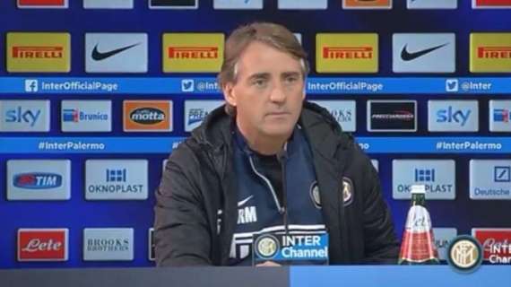 VIDEO - ‪‎Mancini‬, ironia e scaramanzia: "Oggi facciamo prima Inter Channel! E con Zé Turbo e Italo..."