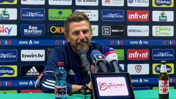 Cagliari, Di Francesco: "Simeone sta meglio, convocherò Nandez. Nainggolan? Gli dirò di nuovo arrivederci"