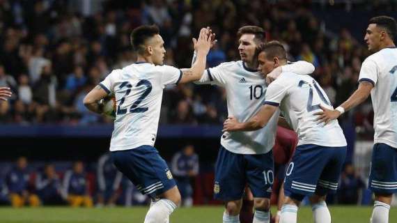 Internazionali - Illusione Lautaro, l'Argentina naufraga: il Venezuela vince 3-1