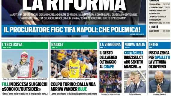 Prima pagina TS - Inter, la vittoria o l'inferno