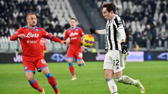 Juventus e Napoli si dividono la posta: all'Allianz Stadium finisce 1-1
