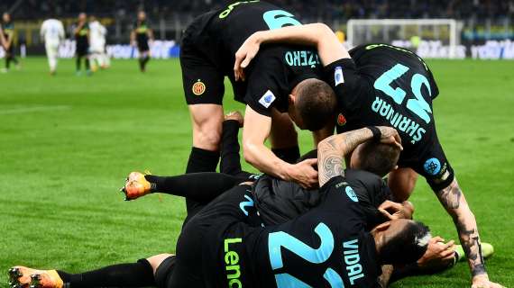 GdS - 'Pazza Inter' da rimonta: 22 punti da situazioni di svantaggio, record con Hoffenheim e PSG