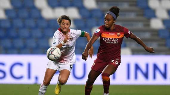 Roma Femminile, Swaby: "Inter, ci siamo rimaste male. Eravamo pronte a sfidarla"