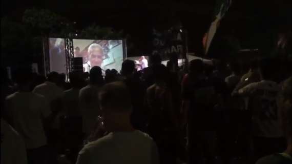 VIDEO - Gigi Simoni, video per la festa della Nord: cori, applausi e il dialogo con Ceccarini
