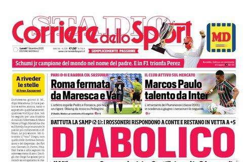 Prima CdS - Milan diabolico, +5 su Conte. Marcos Paulo talento da Inter