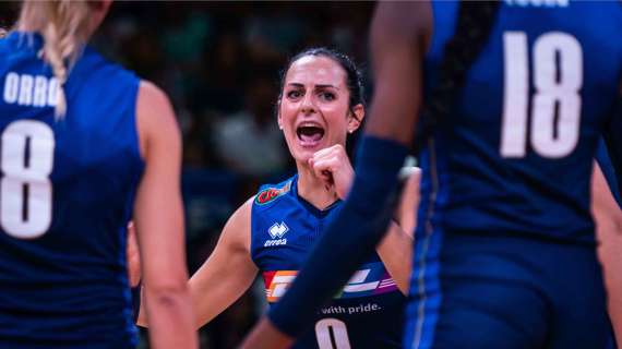 Le azzurre del volley vincono la Nations League, arrivano i complimenti dell'Inter