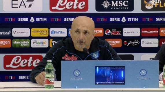 Spalletti in conferenza: "L'Inter è la più forte sul campo, non solo a chiacchiere"