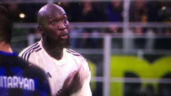 L'Inter manda ai matti Lukaku. Il belga a fine primo tempo: "Datemi almeno un pallone"