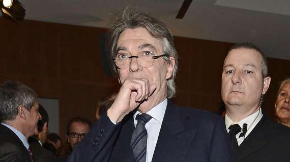 Moratti: "Potevamo vincere! Milito manca. Balo e ipotesi svincolati..."