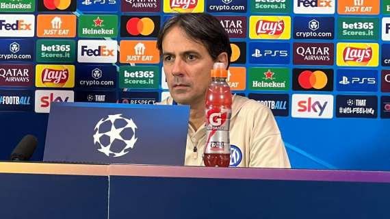 Inzaghi: "Arrivare in fondo è l'augurio. Frattesi ha problemi da prima della sosta. Arbitri? Ho già detto che..."