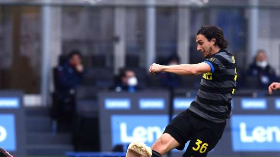 Darmian, secondo gol con l'Inter: la sua firma in casa mancava da Torino-Juve 2-1 del 2015