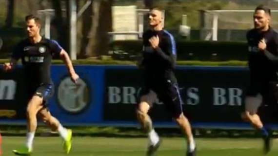 Sky - Perisic e Icardi insieme in partitella. A parte Brozo, ko De Vrij