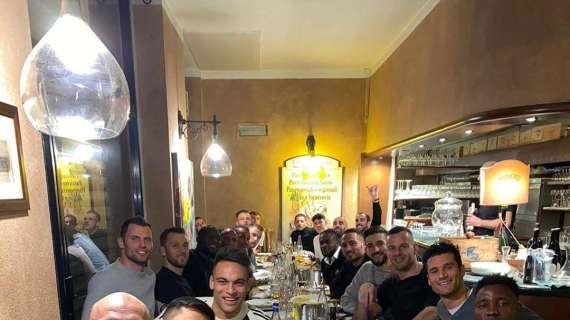 Cena di gruppo in casa Inter, Lukaku: "I miei fratelli, amici e compagni di squadra"