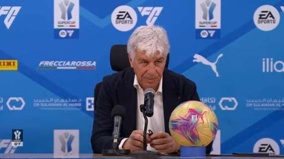 Atalanta, Gasperini in conferenza: "Negli ultimi tre anni l'Inter è stata la squadra più forte, dovremo stare attenti a inizio partita"