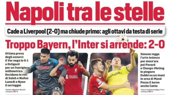 Prima CdS - Troppo Bayern, l'Inter si arrende