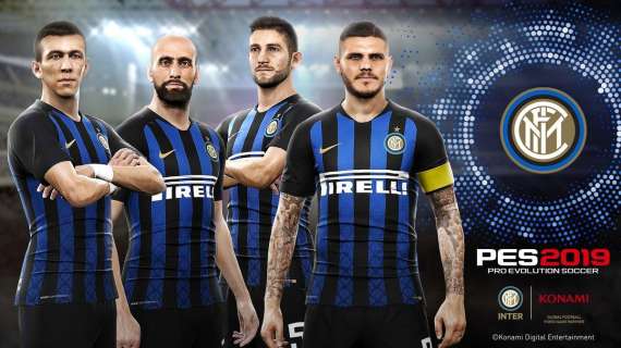 Inter e Konami ancora partner: Icardi, Perisic, Borja Valero e Gagliardini in copertina 