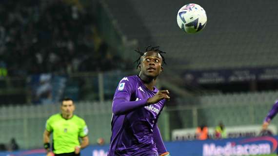 Fiorentina, Kouamé: "A Lecce due punti persi, ora cerchiamo di rifarci contro l'Inter"