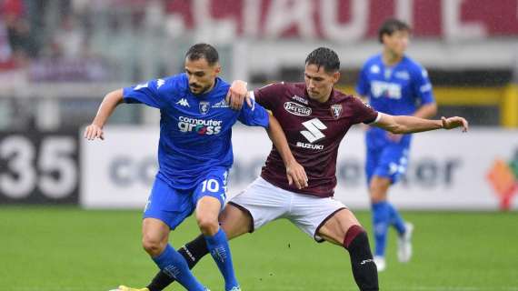 Il Torino agguanta l'Empoli al 90esimo con un colpo di... stomaco. Che impatto Karamoh