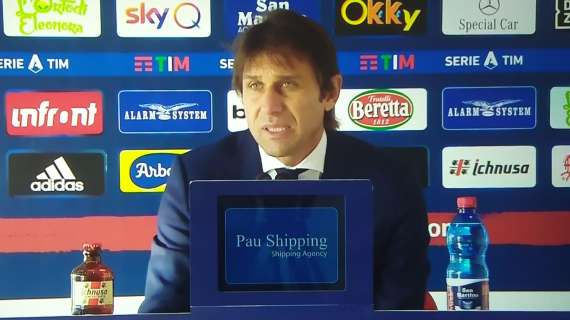 Conte in conferenza: "Sensi lontano da quello che voglio io, ora dipende da lui. Handanovic? Eurogol di Sottil"