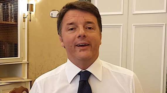 Renzi: "Non posso accettare che si butti giù San Siro e che il Franchi non si possa toccare"