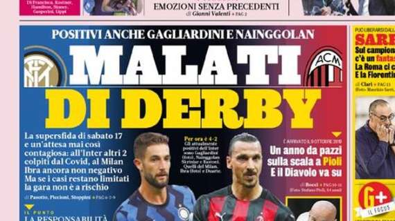 Prima GdS - Malati di derby: positivi anche Gagliardini e Nainggolan