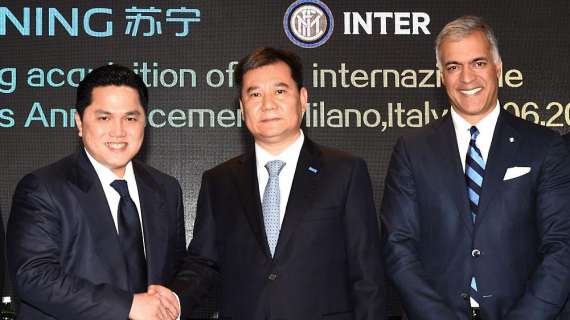 CdS - Thohir-Zhang, ora rapporto più forte anche grazie a Jack Ma. Però...