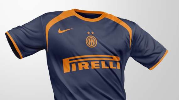 FootyHeadlines - Blu e arancio con un richiamo ad un modello leggendario: ecco la terza maglia Inter 2025-2026