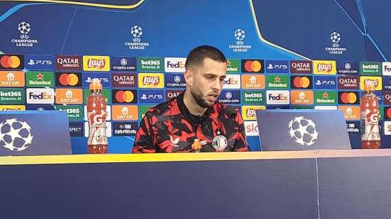 Feyenoord, Hancko in conferenza: "Ci abbiamo provato, servirà come lezione. Il rigore? Difficile valutare per me"