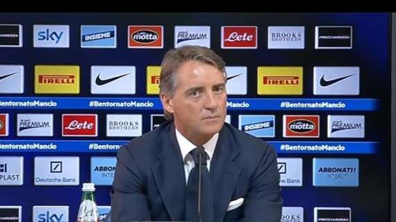 Mancini, già 226 volte Inter. Con il 62% di vittorie