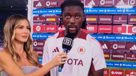 Roma, Koné a DAZN: "Thuram? L'ho sentito ieri sera, ma in campo non ci sono amici"