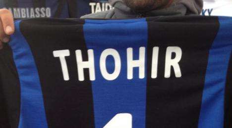 Thohir ha già la sua maglia dell'Inter personalizzata