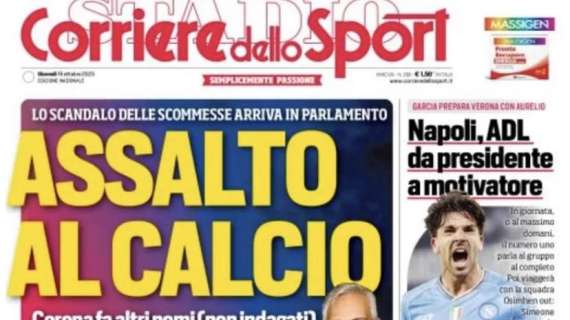 Prima CdS - Assalto al calcio: lo scandalo delle scommesse arriva in Parlamento