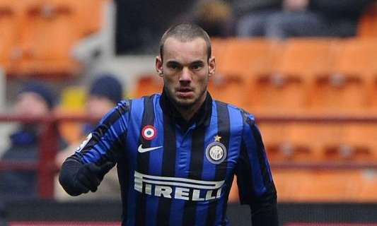 Sneijder, uscita anticipata. Ma niente timori