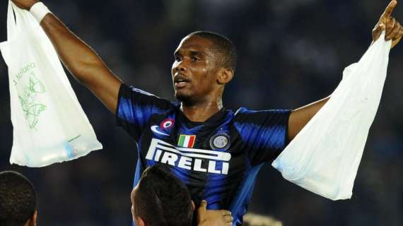 Eto'o vince il 'Miglior calciatore africano dell'anno'