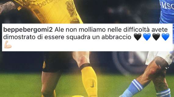 Bergomi risponde a Bastoni e sprona l'Inter: "Non molliamo. Nelle difficoltà avete dimostrato di essere squadra"